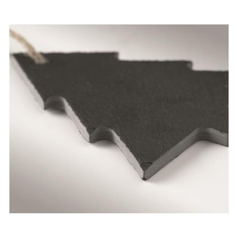 Ornament brad din ardezie SLATETREE Negru