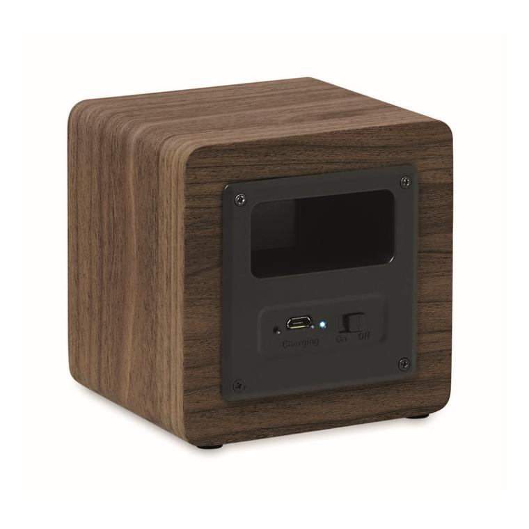 Boxă wireless 3W 400 mAh SONICONE Maro