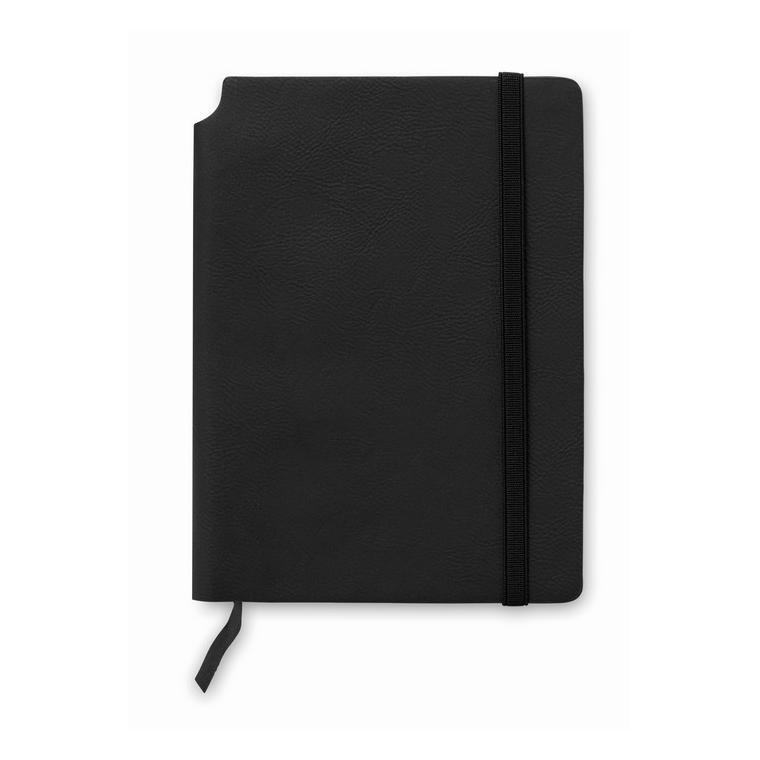 Carnet dictando copertă PU SOFTNOTE Negru