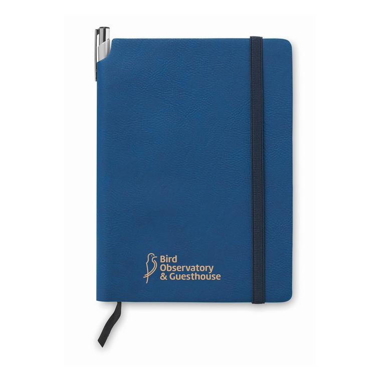 Carnet dictando copertă PU SOFTNOTE Albastru