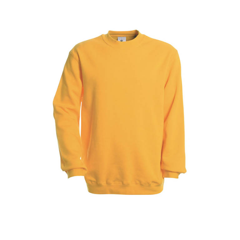 Tricou cu mânecă lungă Set In Sweatshirt auriu XXL