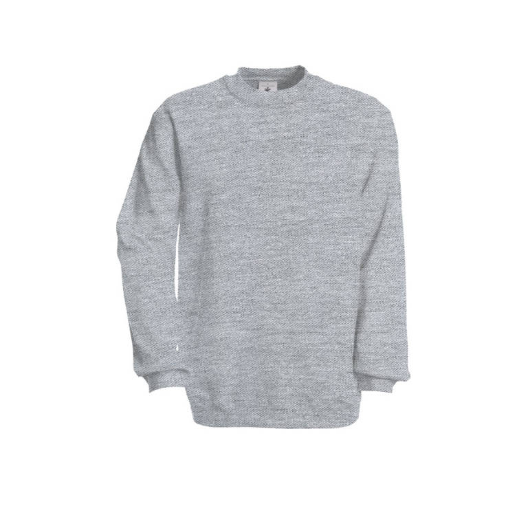 Tricou cu mânecă lungă Set In Sweatshirt gri XL