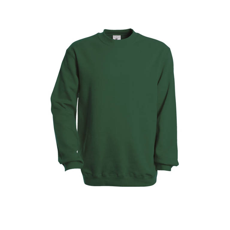 Tricou cu mânecă lungă Set In Sweatshirt verde închis S