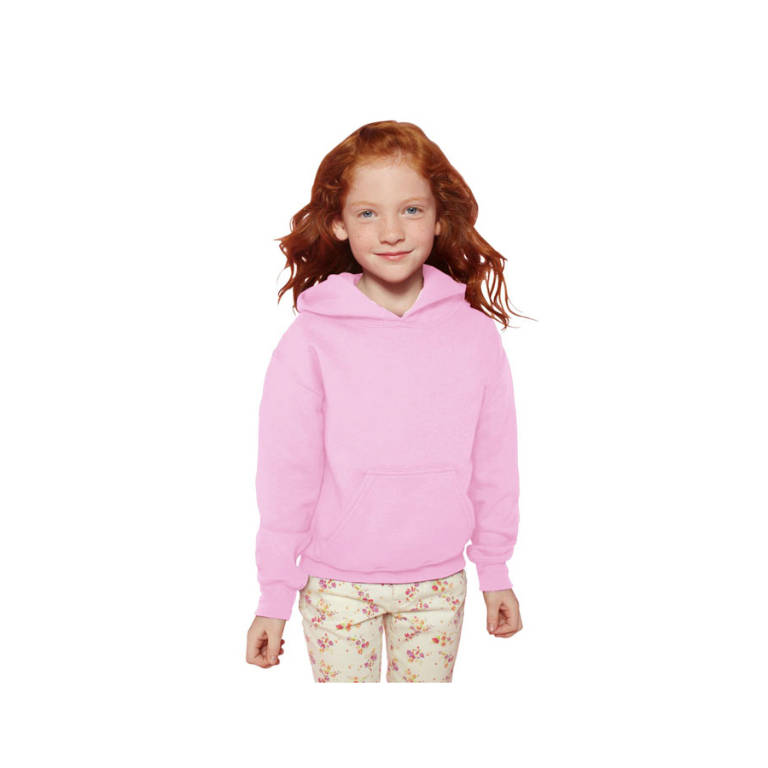 Bluză Copii 255/270 g/m2 BLEND HOODED SWEAT KIDS 18500B roz deschis XL