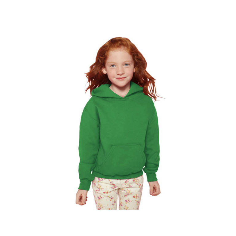 Bluză Copii 255/270 g/m2 BLEND HOODED SWEAT KIDS 18500B verde L