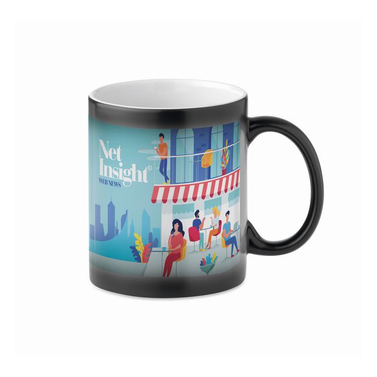 Cană sublimare 300ml SUBLIDARK Negru