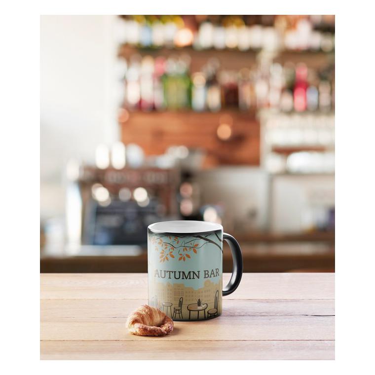 Cană sublimare 300ml SUBLIDARK Negru