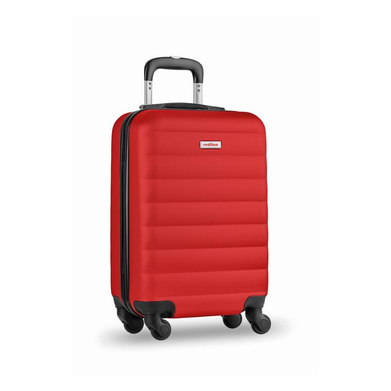 Trolley carcasă tare BUDAPEST Roșu