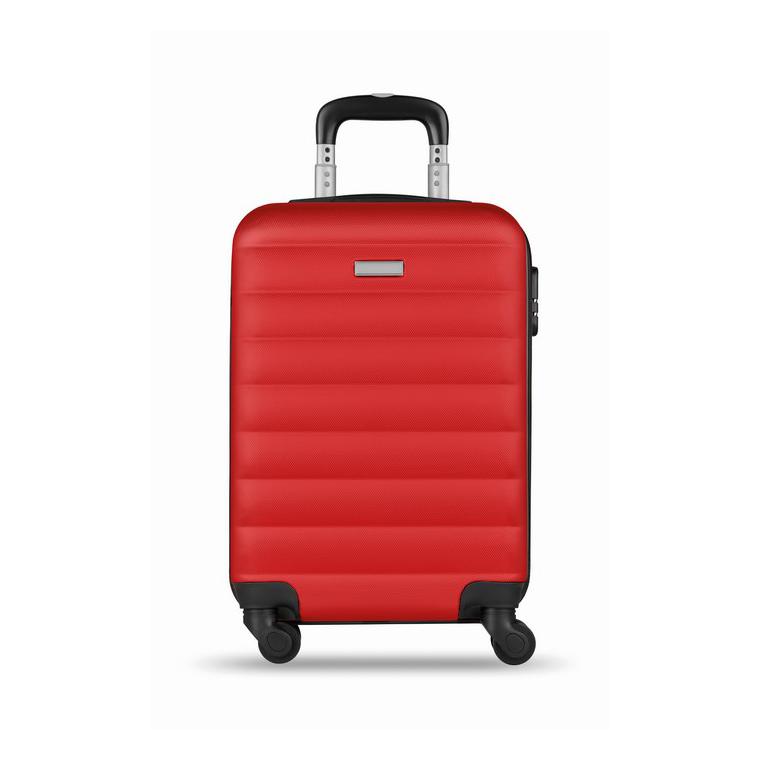 Trolley carcasă tare BUDAPEST Roșu