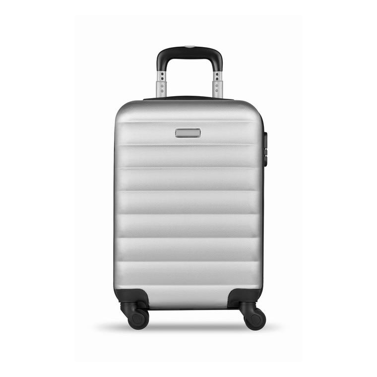 Trolley carcasă tare BUDAPEST Argintiu mat