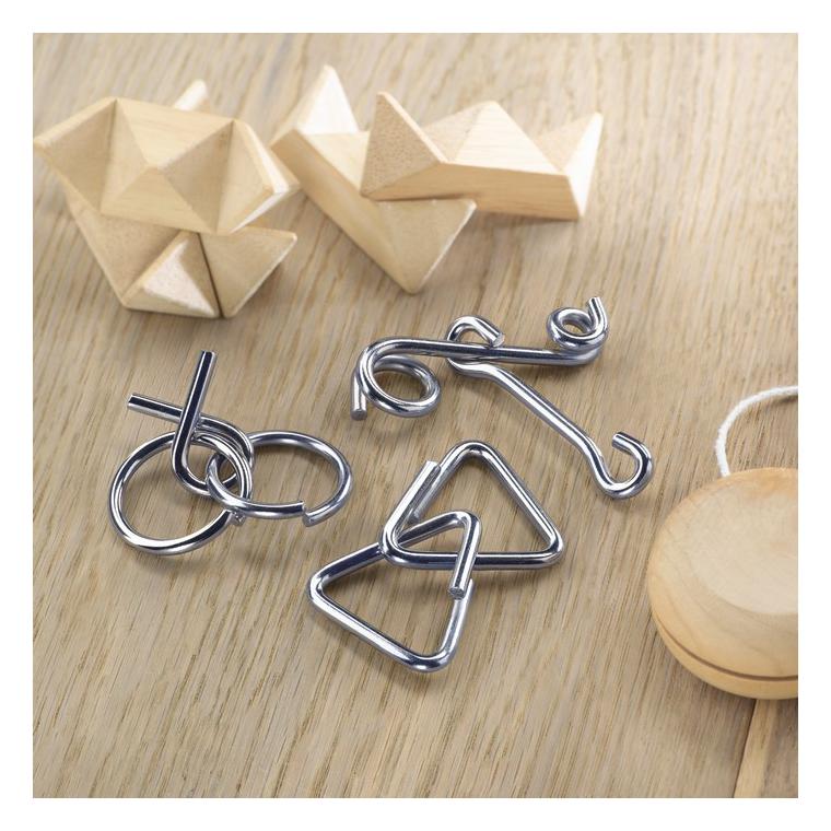 Joc metalic de inteligență THREENATS Bej