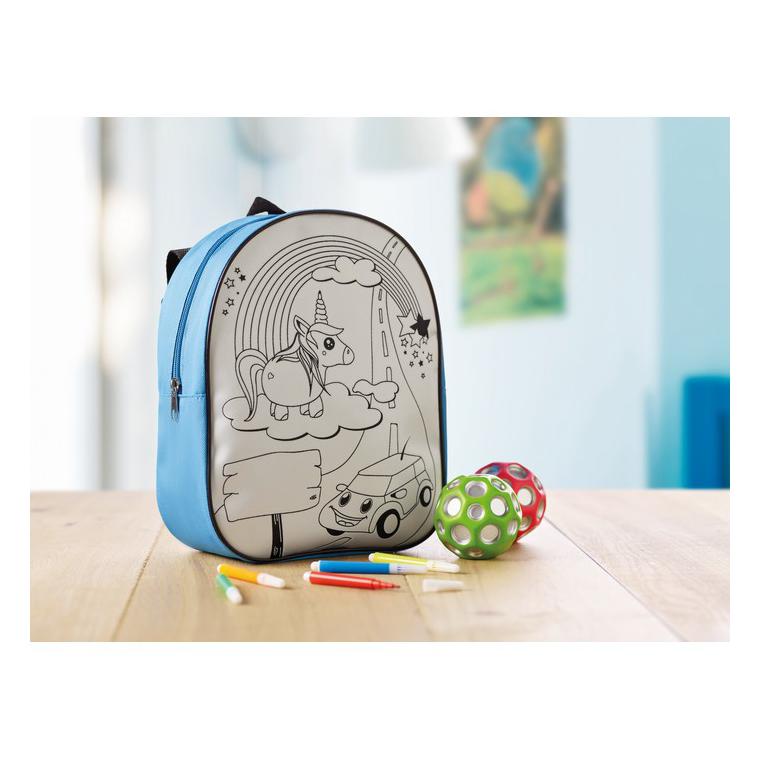 Rucsac cu 5 evidențiatoare BACKSKETCHY Turquoise