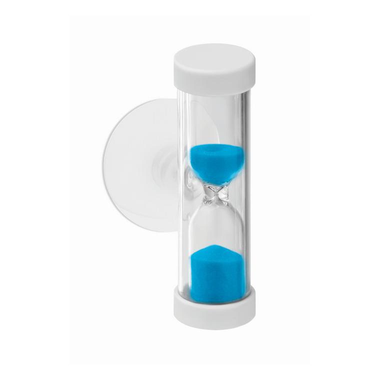 Clepsidră duș cu ventuză QUICKSHOWER Albastru