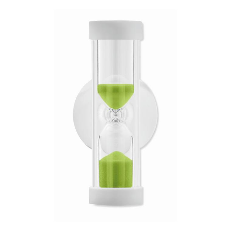 Clepsidră duș cu ventuză QUICKSHOWER Lime
