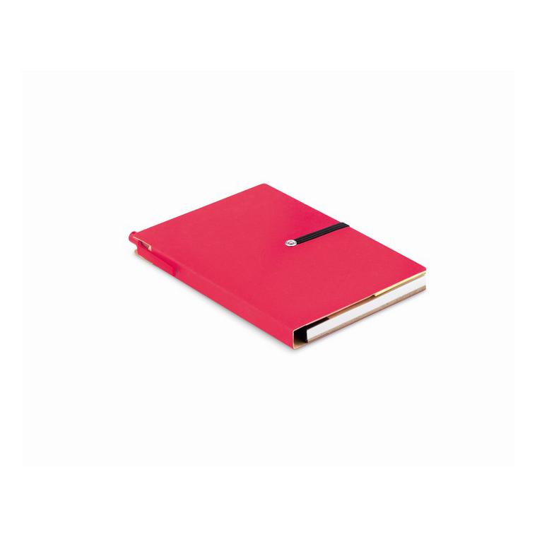 Carnet reciclat RECONOTE Roșu