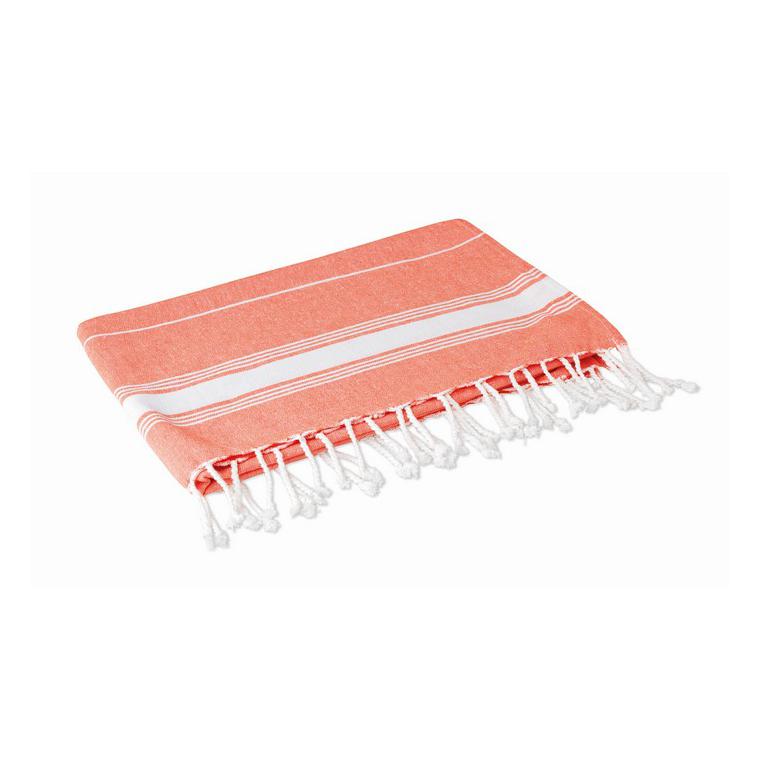 Prosop plajă MALIBU Portocaliu