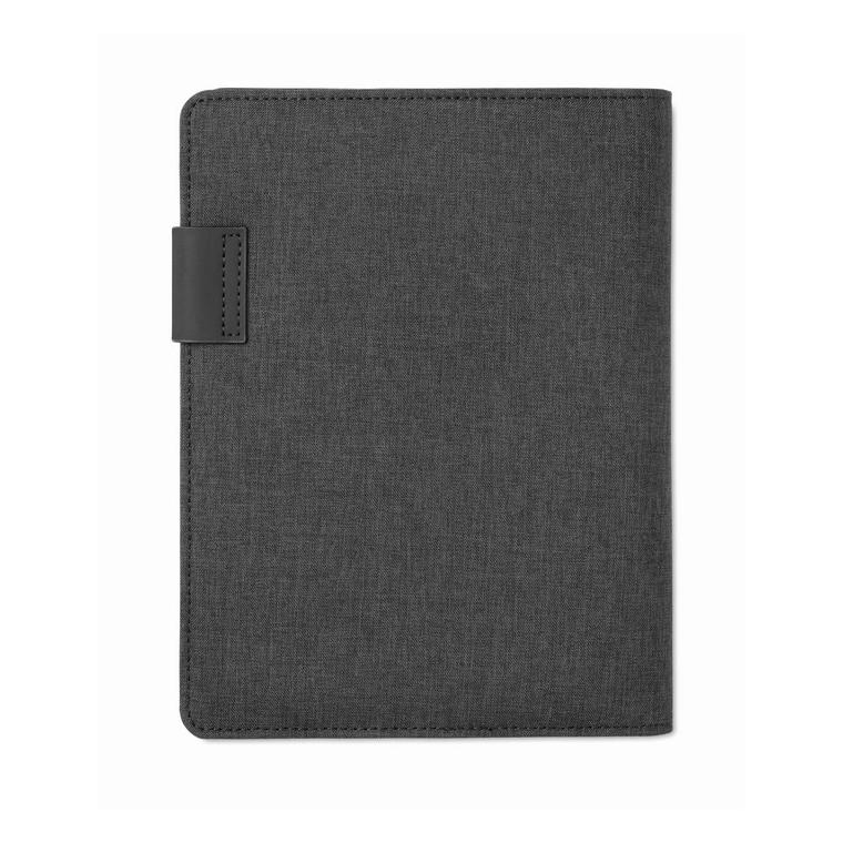 Mapă A5 cu baterie 4000 MAH POWERNOTY Negru