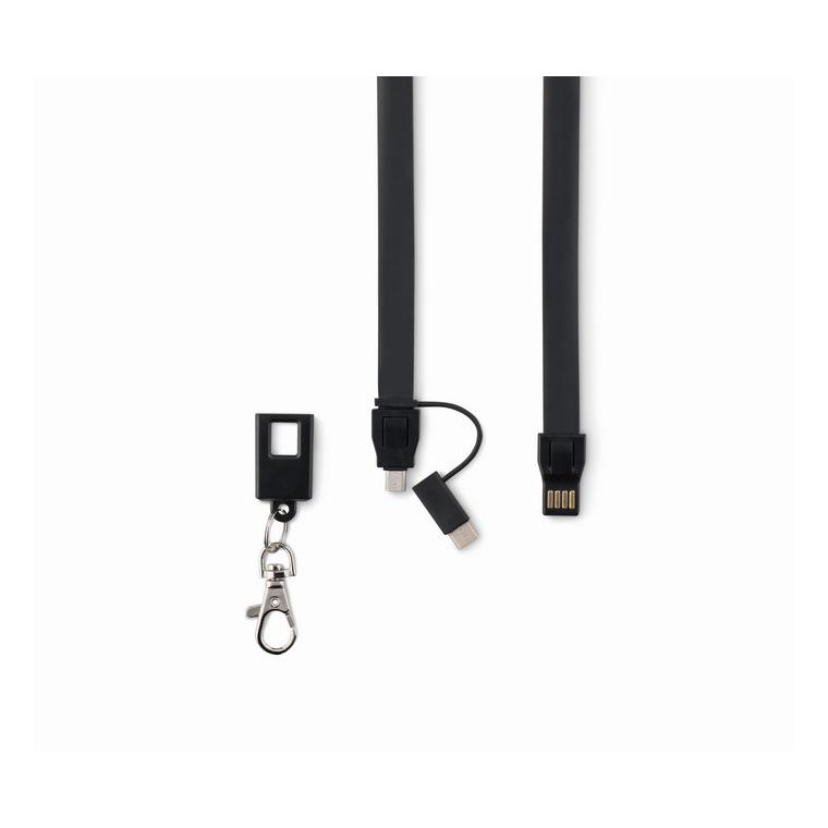 Mapă A5 cu baterie 4000 MAH POWERNOTY Negru