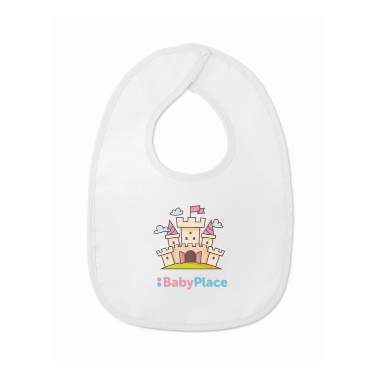 Bavețică din bumbac EPI Alb