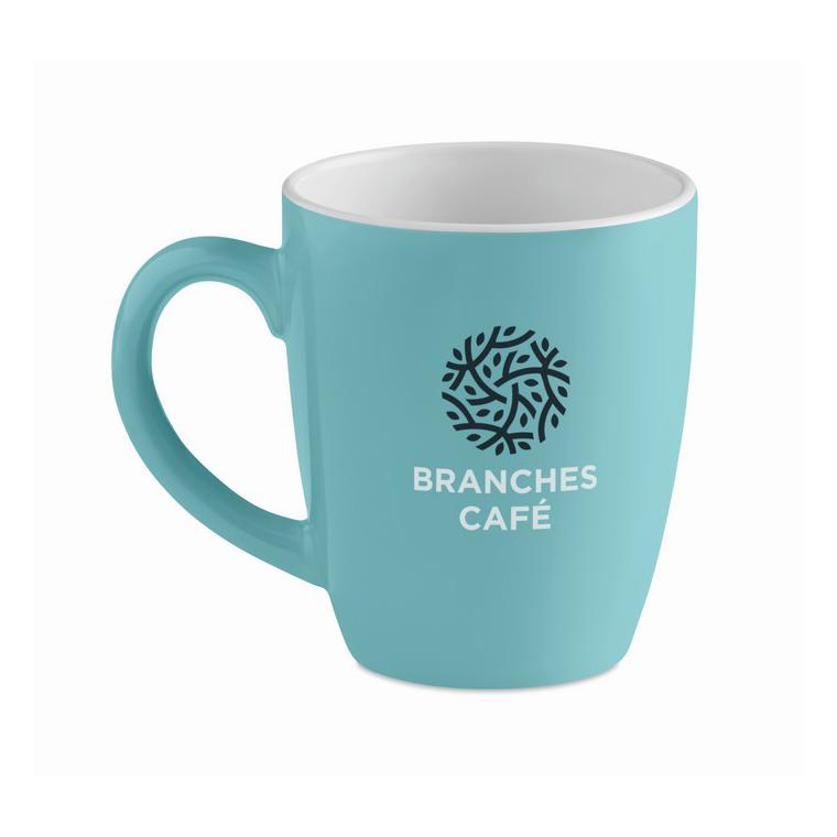 Cană ceramică colorată COLOUR TRENT Albastru