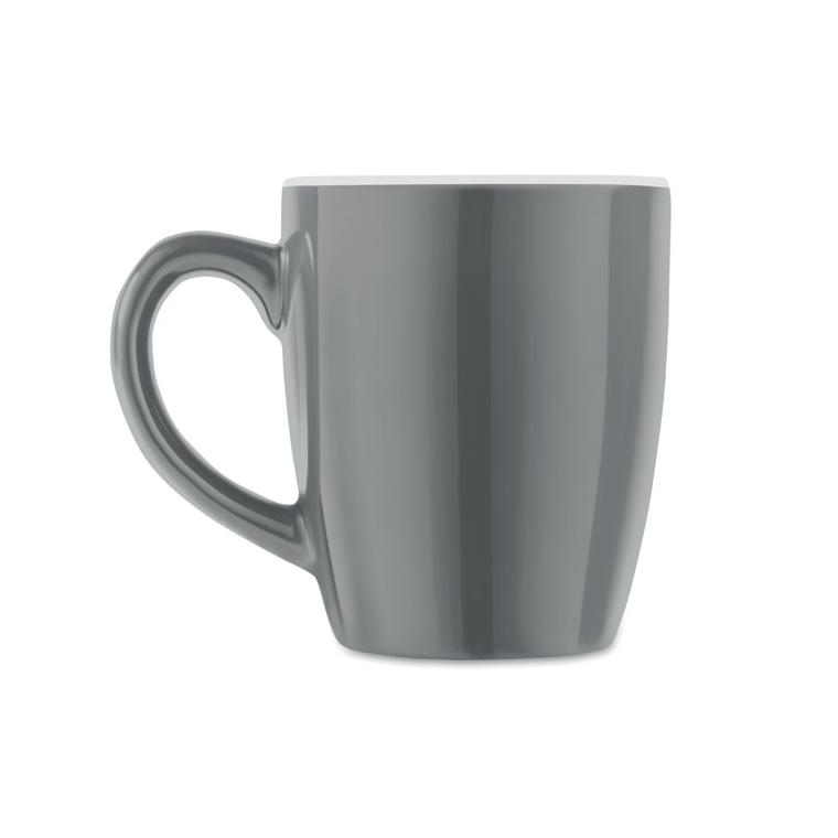 Cană ceramică colorată COLOUR TRENT Gri
