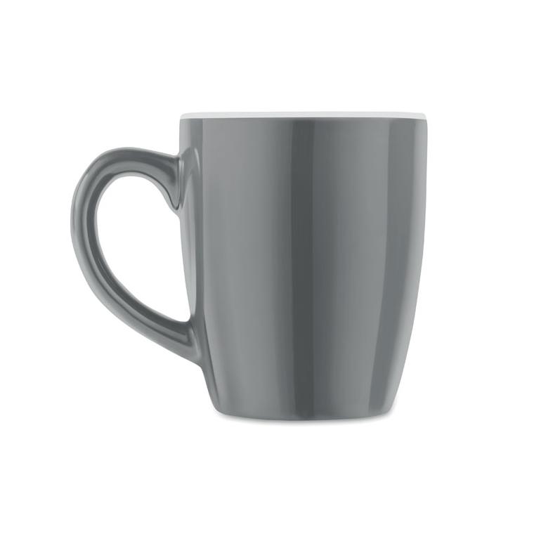 Cană ceramică colorată COLOUR TRENT Gri
