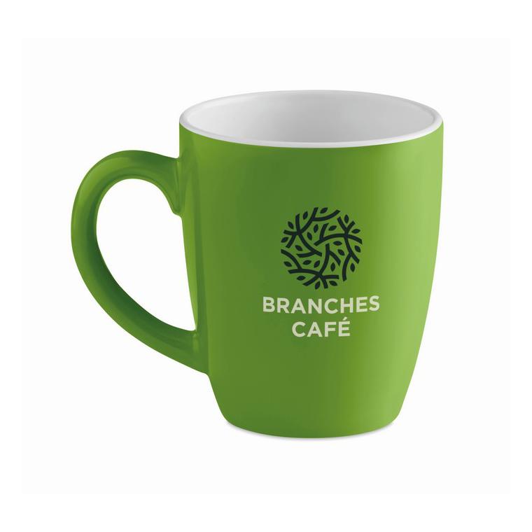 Cană ceramică colorată COLOUR TRENT Verde