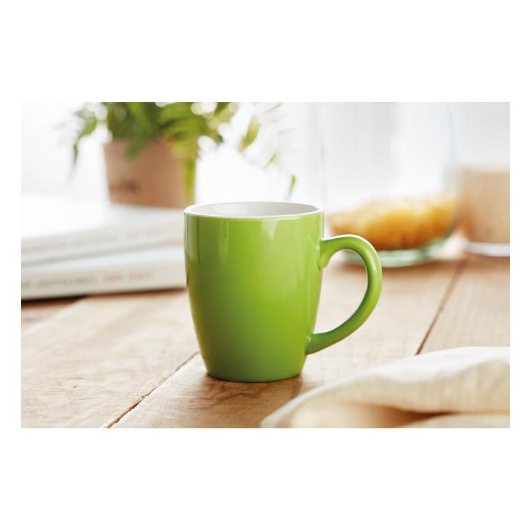 Cană ceramică colorată COLOUR TRENT Verde