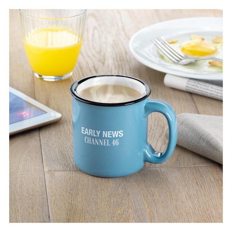 Cană ceramică retro TWEENIES Albastru