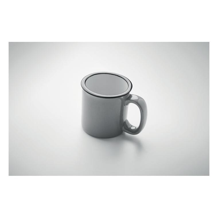 Cană ceramică retro TWEENIES Gri