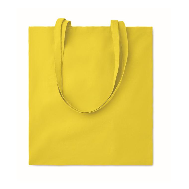 Sacoşă cumpărături cu mânere COTTONEL COLOUR + Galben