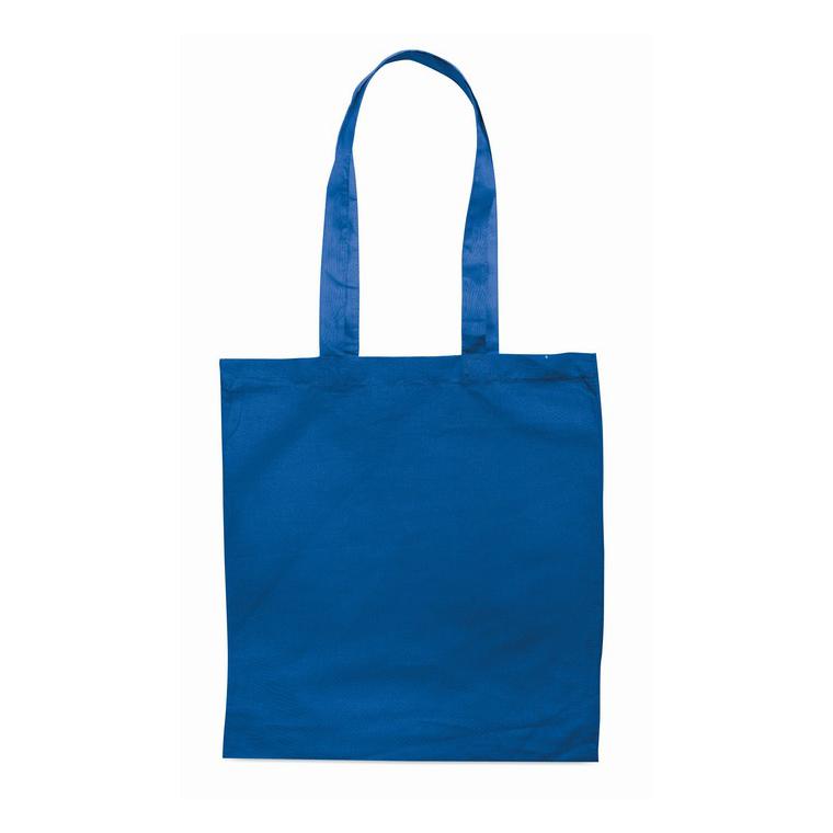 Sacoşă cumpărături cu mânere COTTONEL COLOUR + Albastru regal