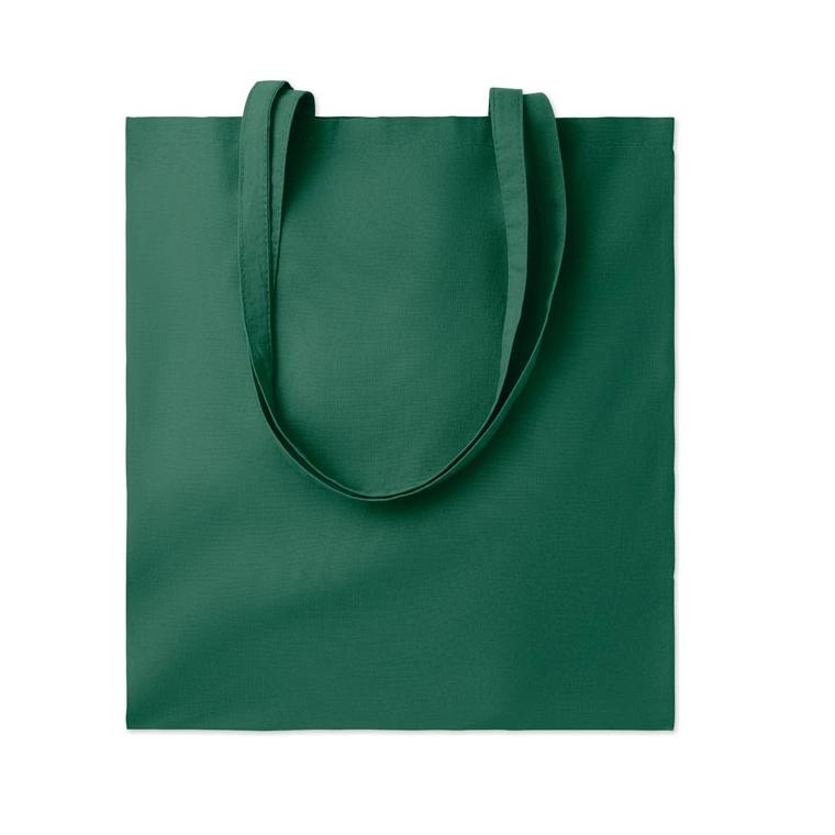 Sacoşă cumpărături cu mânere COTTONEL COLOUR + Verde Inchis