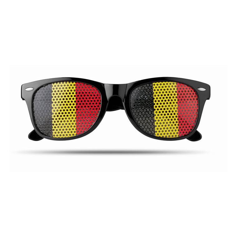 Ochelari de soare fotbal FLAG FUN Negru