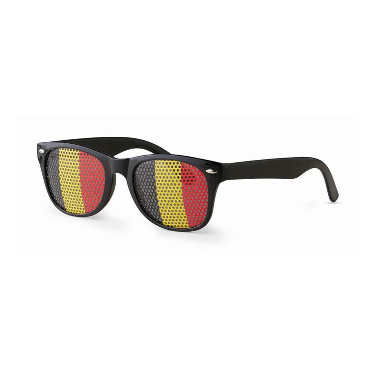 Ochelari de soare fotbal FLAG FUN Negru