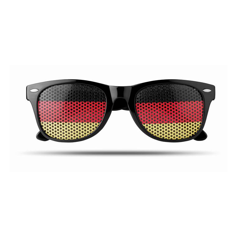 Ochelari de soare fotbal FLAG FUN Galben