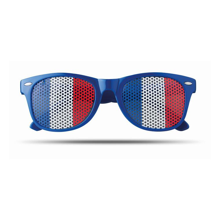 Ochelari de soare fotbal FLAG FUN Albastru regal