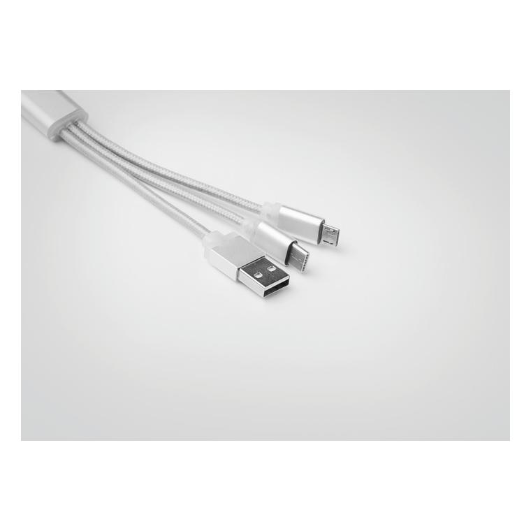 Cablu date tip A,B,C RIZO Argintiu