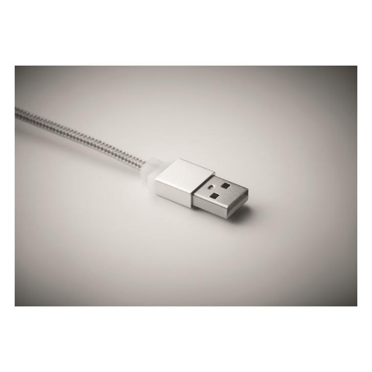 Cablu date tip A,B,C RIZO Argintiu