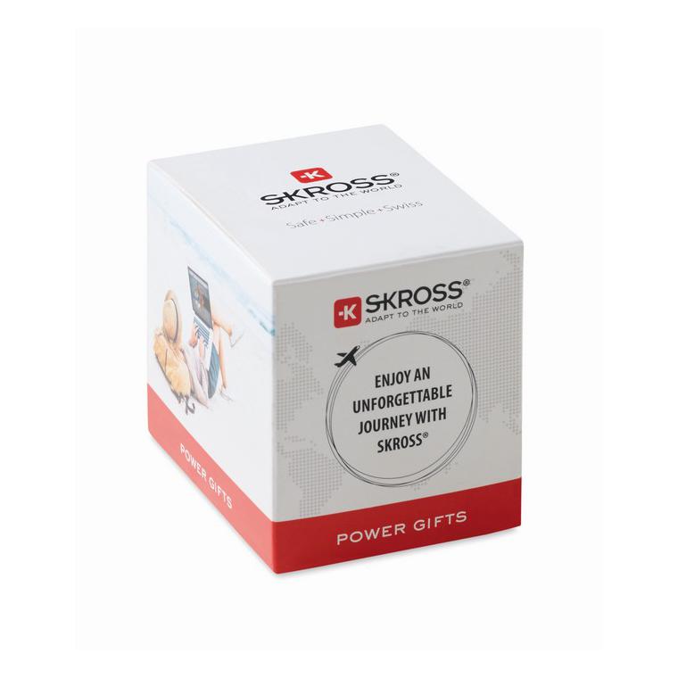 Adaptor universal 2 poli MUV USB Alb