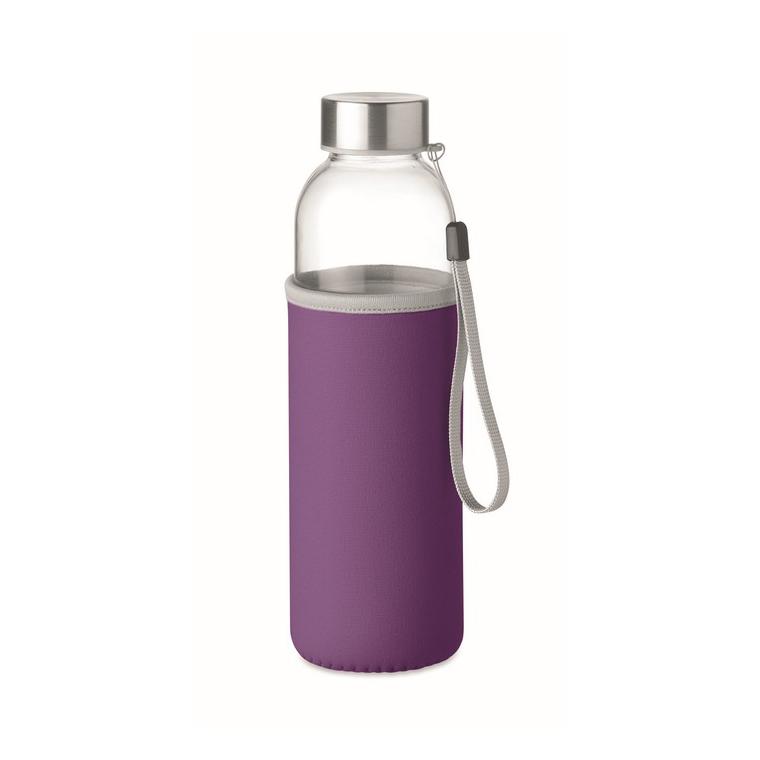 Sticlă de sticlă în husă 500ml UTAH GLASS Violet