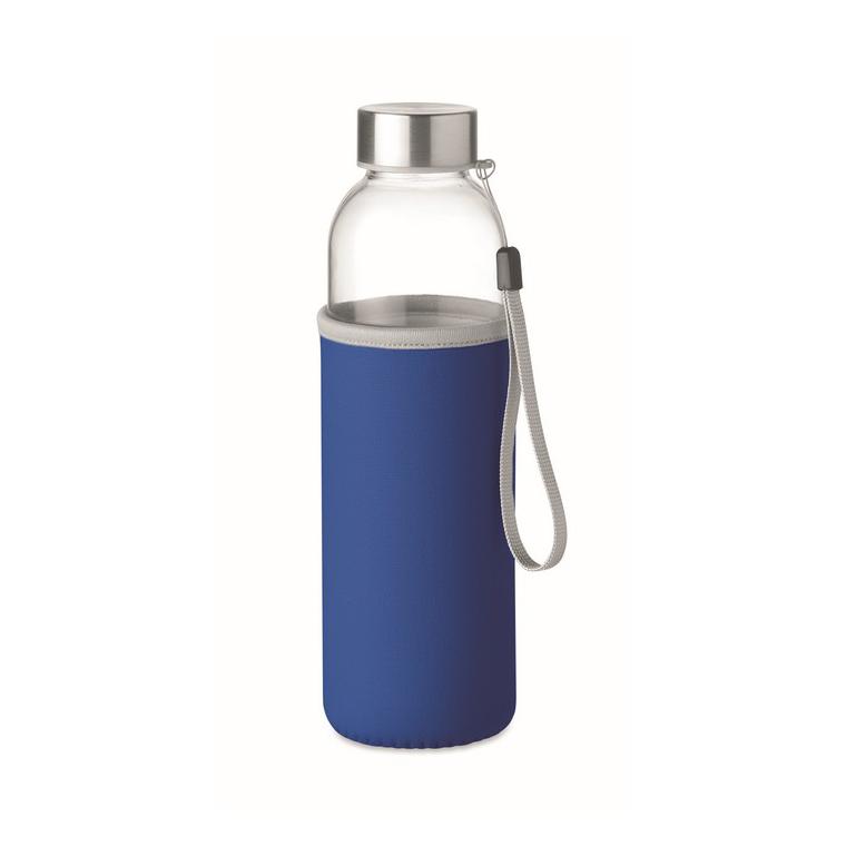 Sticlă de sticlă în husă 500ml UTAH GLASS Albastru regal 40x0,5 cm