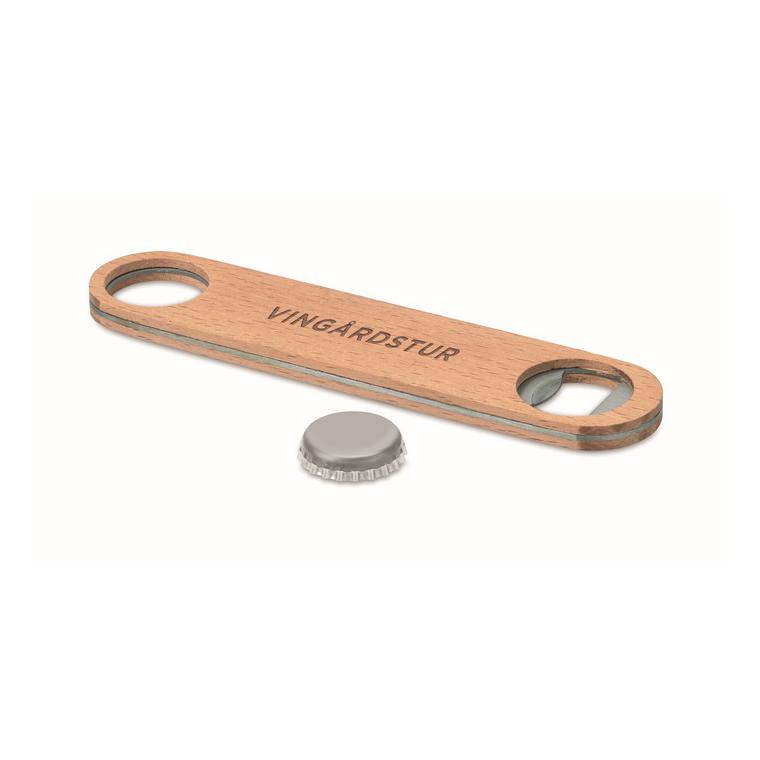 Desfăcător sticle din lemn CANOPY Natur