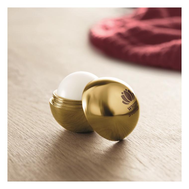 Balsam buze rotund finisaj UV UV SOFT Auriu