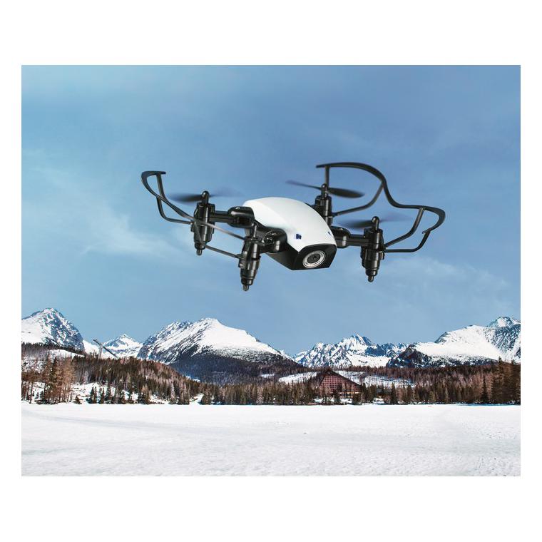 Dronă pliabilă WIFI DRONIE Alb