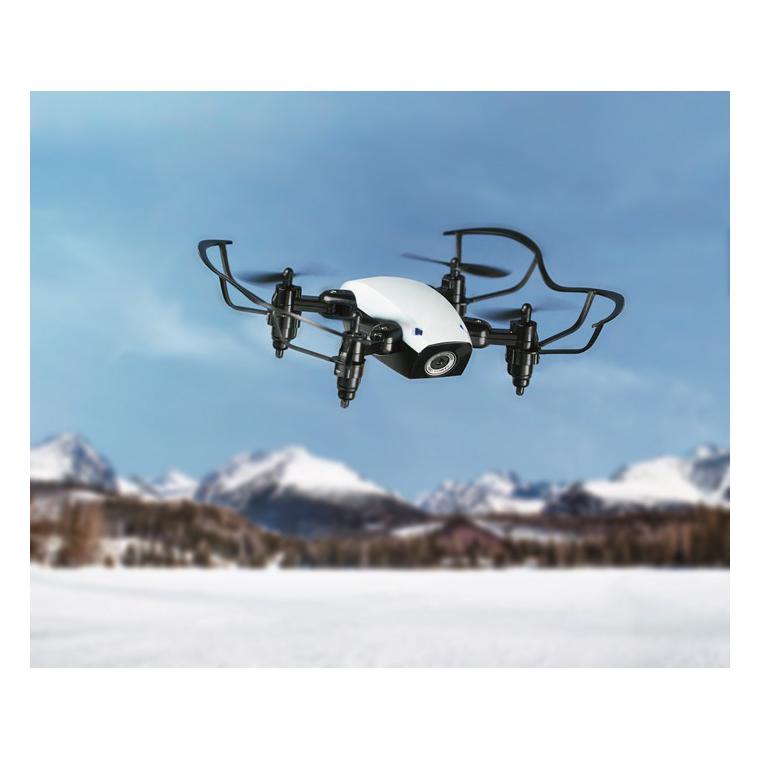Dronă pliabilă WIFI DRONIE Alb