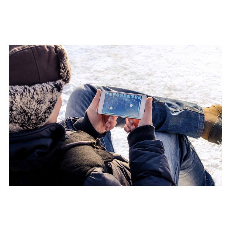 Dronă pliabilă WIFI DRONIE Alb