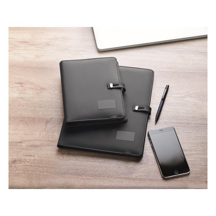 Mapă A4 cu încărcător SMARTFOLDER Negru