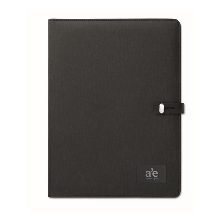 Mapă A4 cu încărcător SMARTFOLDER Negru