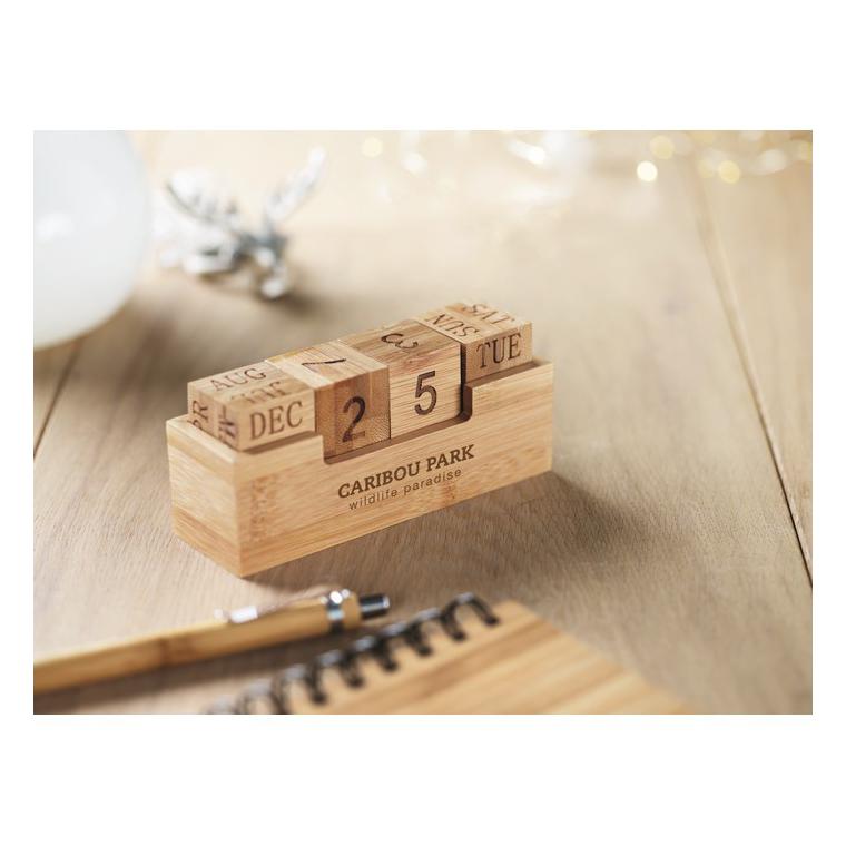Calendar din bambus KARENDA Natur